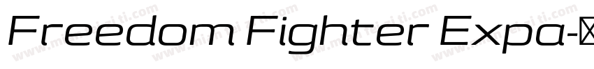 Freedom Fighter Expa字体转换